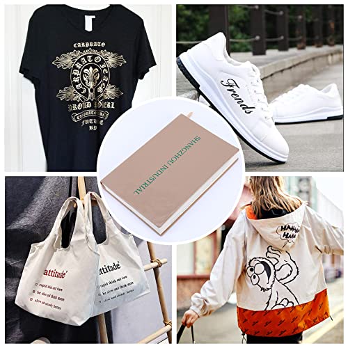 Xseino XIJIE-1 Htv Heat Transfer Vinyl For T-Shirts 12 Inchx10 Inch -13Pack Perfect Iron thumb #4