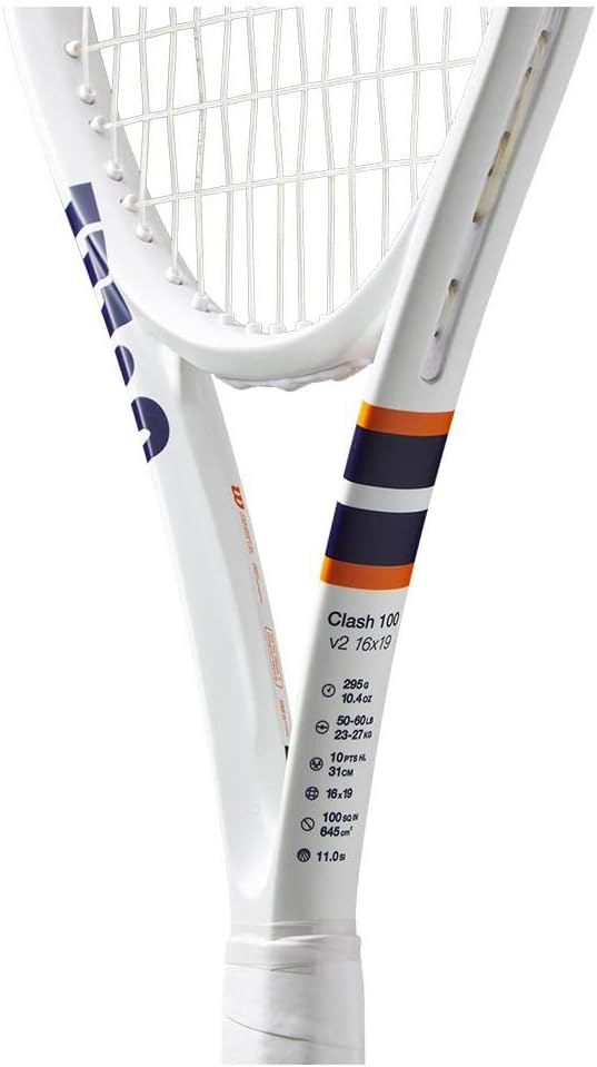 Wilson Roland Garros Clash 100 V2 Unstrung Tennis Racquet - 100/4 3/8 / 27