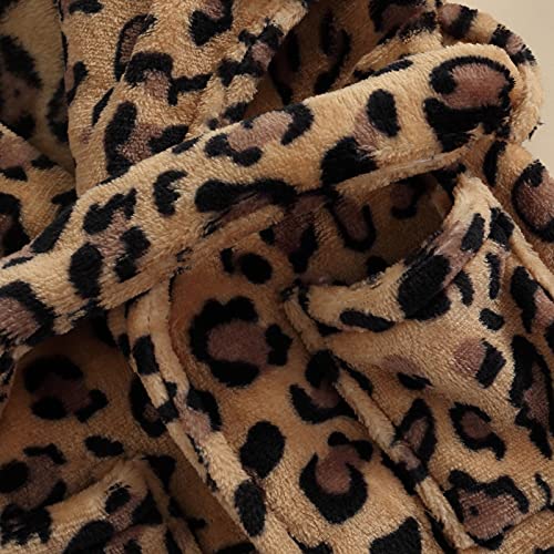 Qiylii Unisex Baby Plush Bathrobe Plain Kimono Gown Newborn Toddler Girls Boys Towel Robe Nightwear Clothes4