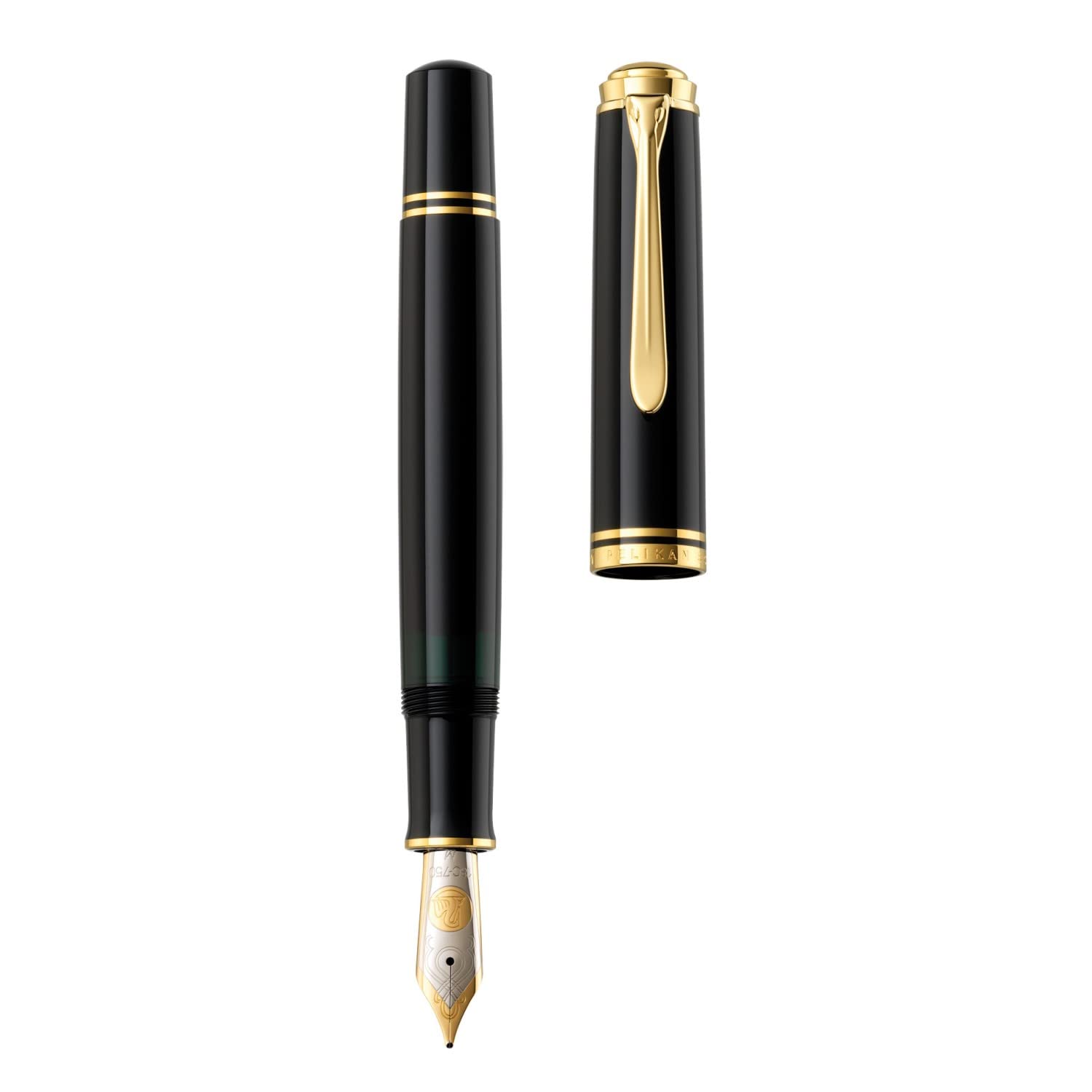 Amazon | Pelikan ペリカン 万年筆 BB 極太字 スーベレーン ブラック 