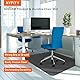 Bürostuhlmatte für Teppichböden und Hartholzböden, rutschfest, strapazierfähig, Untertischstuhlunterlage für Hartholz- und Teppichböden, 76,2 x 139,7 cm