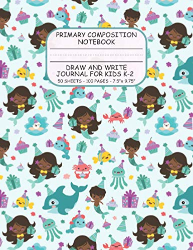 Primary Composition Notebook: Draw and Write Journal for Kids K-2 | Top Blank, Bottom Lined With Dot Primary Composition Notebook: Draw and Write Journal for Kids K-2 | Top Blank, Bottom Lined With Dot