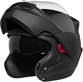 CAPACETE ESCAMOTEÁVEL PRO TORK ATTACK ELITE FOSCO PRETO FOSCO TAM. 62