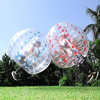 SZCQ Inflatable Bumper Ball 1.5M/5ft Diameter Adults Kids Bubble Soccer Balls 1PC Blow Up Toy Playground Balls Human Hamster Knocker Ball Outdoor Zorb Balls