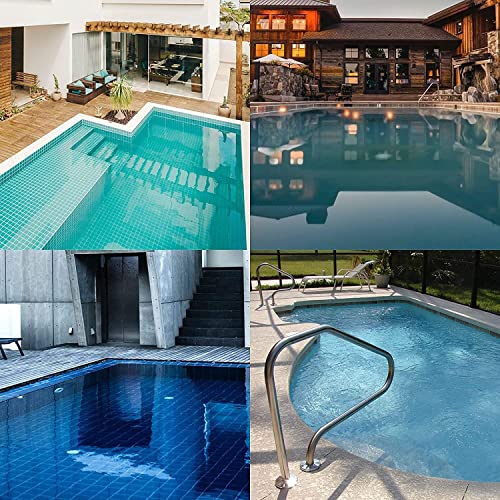 Barandales para piscina acero inoxidable 304 set 2 piezas miniatura 7