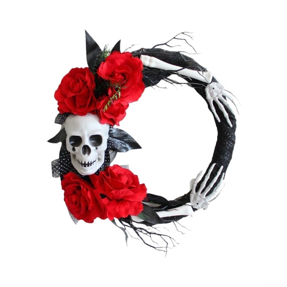 Halloween per decorazione ghirlanda scheletro plastica rami secchi