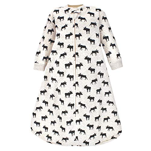 Image of Hudson Baby Unisex Baby Premium Quilted Long Sleeve Sleeping Bag and Wearable Blanket