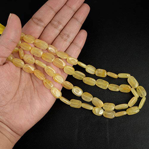 Image of Natural Oval Crystal Beads Mala Necklace Collection for Men & Women, Reiki Energized Gemstone Jewellery for Meditation, Mindful Living, Spiritual Decor & Everyday Fashion Styling