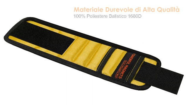 Bracciale Magnetico EIHI Per Uomo - Ideale Per Lavoro Fai Da Te, Regalo Originale Per Papà, Marito O Amici - Foto 2