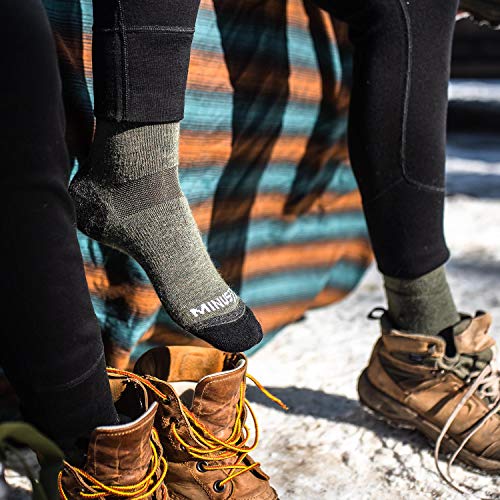 Image of USA Made - Lightweight Crew Socks - Hiking Socks - Merino Wool - Mountain Heritage