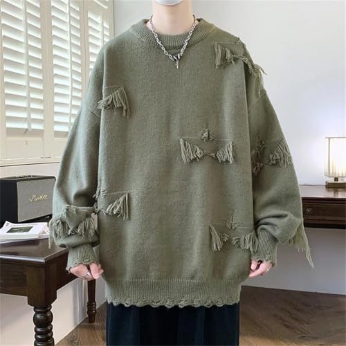 Mens Winter Sweaters Korean Soft Warm Cashmere Pullover Solid Color Sweater Casual Knitted Jumpers3