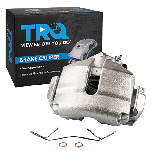 Image of TRQ Front Left Brake Caliper | For 2010-2015 Audi 2005-2019 Volkswagen