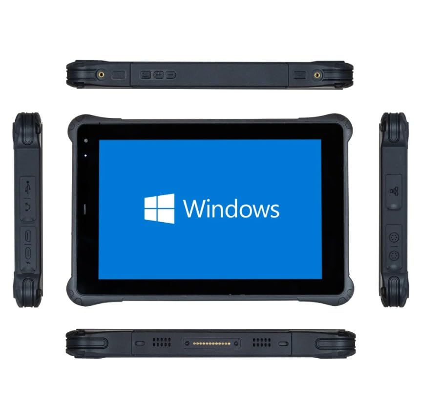 Image of RT1110A-15B2-10.1 inch Industrial Rugged Tablet Celeron OS, 8GB RAM, 128GB SSD (WIN11 PKEA, RFID Reader Installed)