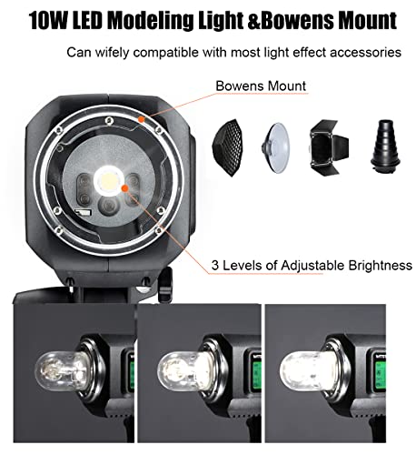 Godox AD600BM Outdoor Strobe Flash,Bowens Mount 600Ws GN87