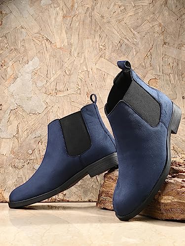 Image of HiREL'S Men's Suede Outdoor Every Day Chelsea Boots