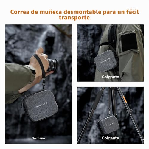 Bolsa para 10 filtros de objetivo construcción resistente al agua 95 mm 4