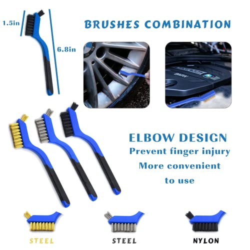 Amor En Casa 25Pcs Car Detailing Brush Set Auto Detailing Drill Brush Kit - Car Cleaning Tool Kit - Car Wash Brush for… - Image 6