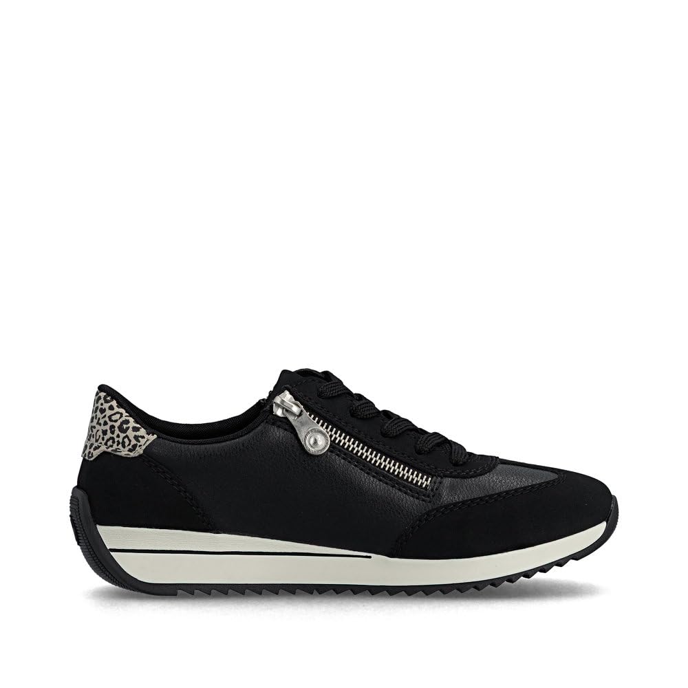 Rieker Damen Sneaker N1210, Frauen Schnürschuhe, lose Einlage