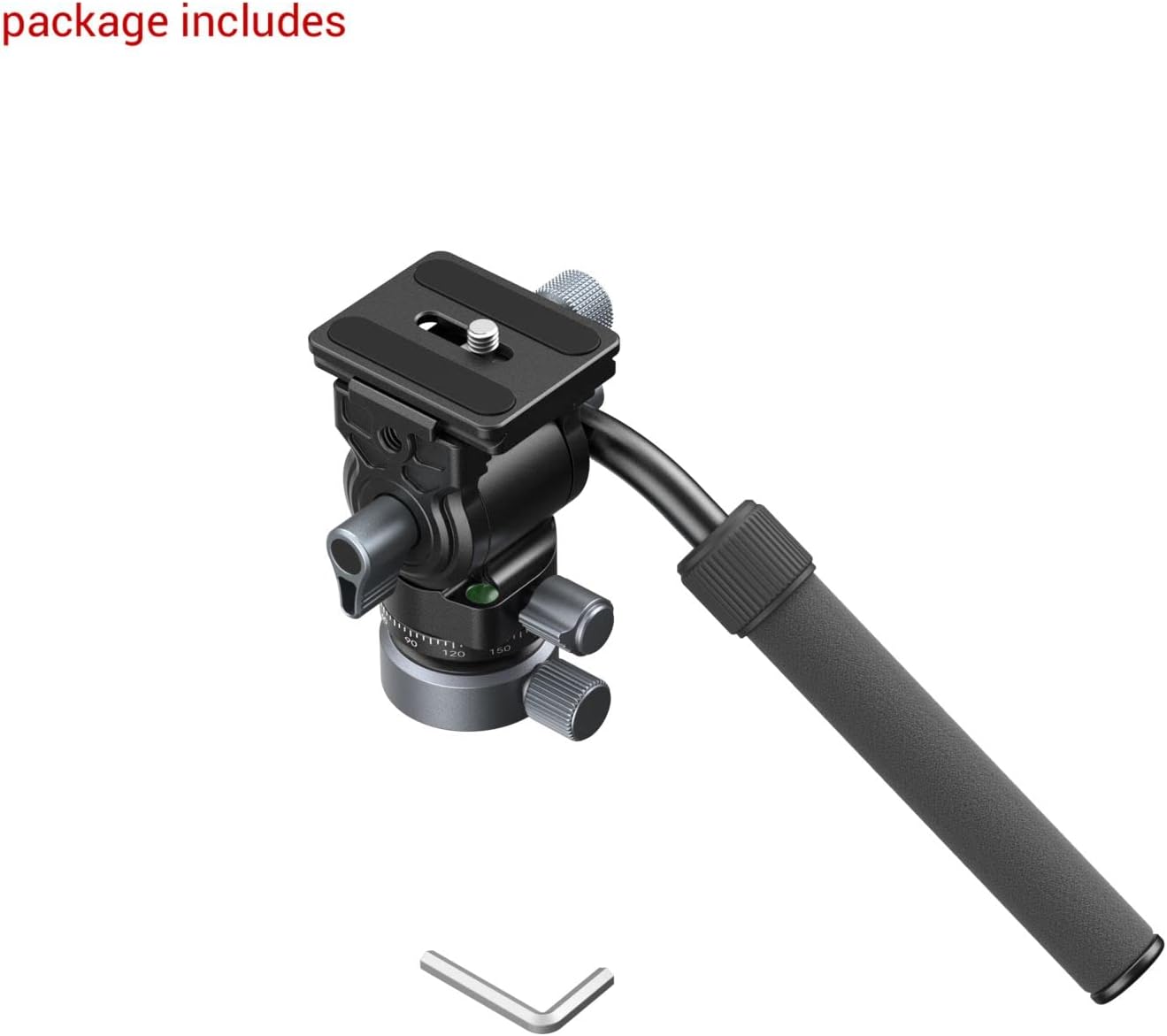 Bundle：SmallRig 54" Lightweight Compact Carbon Fiber Tripod+SmallRig Tripod Fluid Video Head with Leveling Base : Electronics