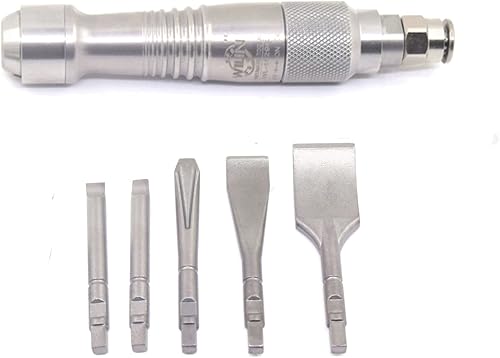 Micro trituradora de flujo de aire, herramientas dentales, raspador neumático, pala de gas, cincel, lápiz médico, rompedor de yeso tallado, piedra