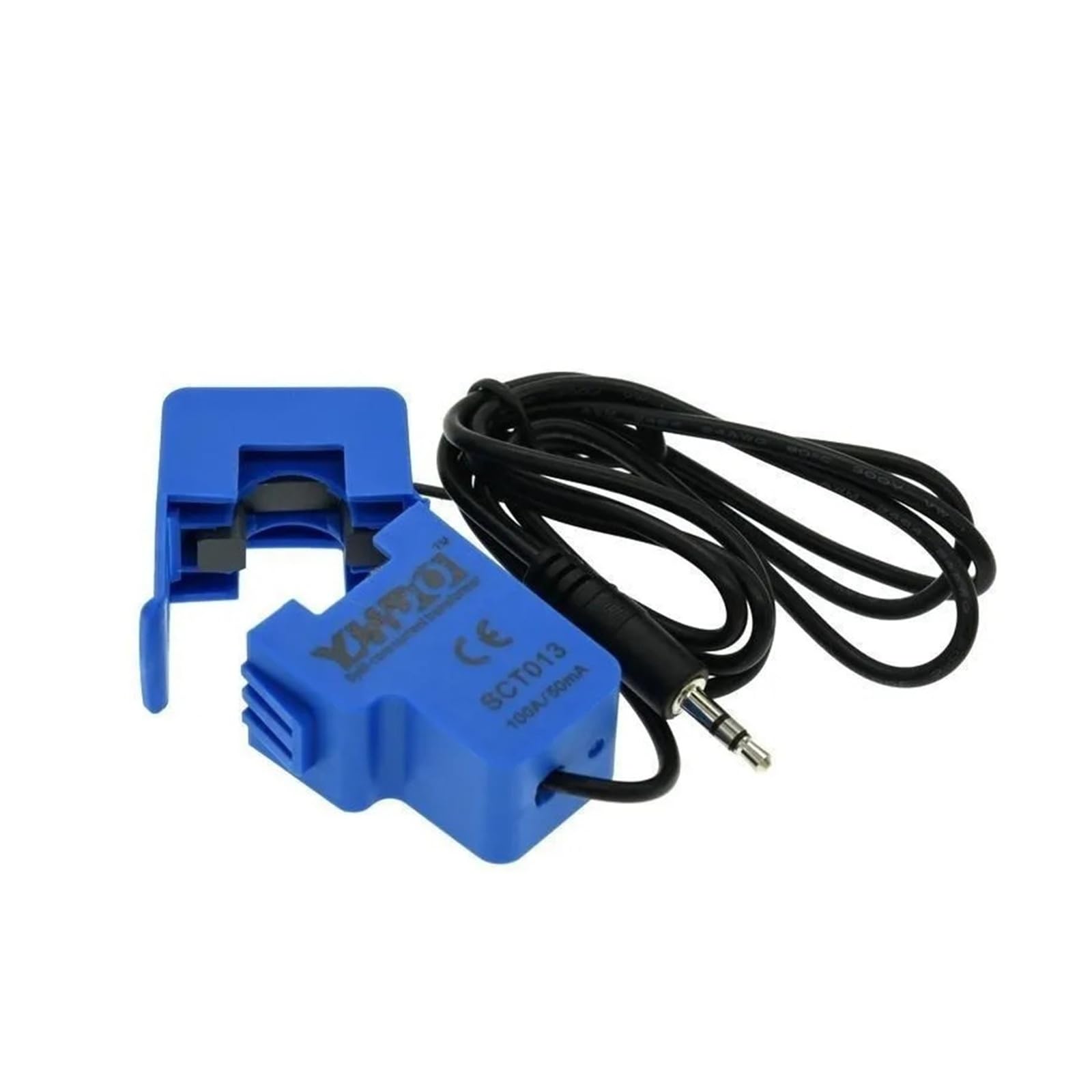 ChuFort SCT013 Sensore di corrente CA trasformatore di corrente a nucleo diviso 5A-100A(5A 1V,10PCS)
