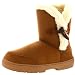 Womens One Toggle Rope Thick Fur Lined Waterproof Winter Snow Rain Boots
