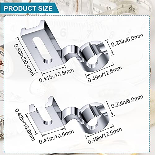Pies para máquina de coser quilting 2 piezas 1/4 pulg miniatura 2