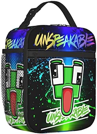 Yiwbor Portable Lunch Bag Insulated Lunch Box Reusable Cooler Totes Bag for Women Adult Girl Work Picnic Camping