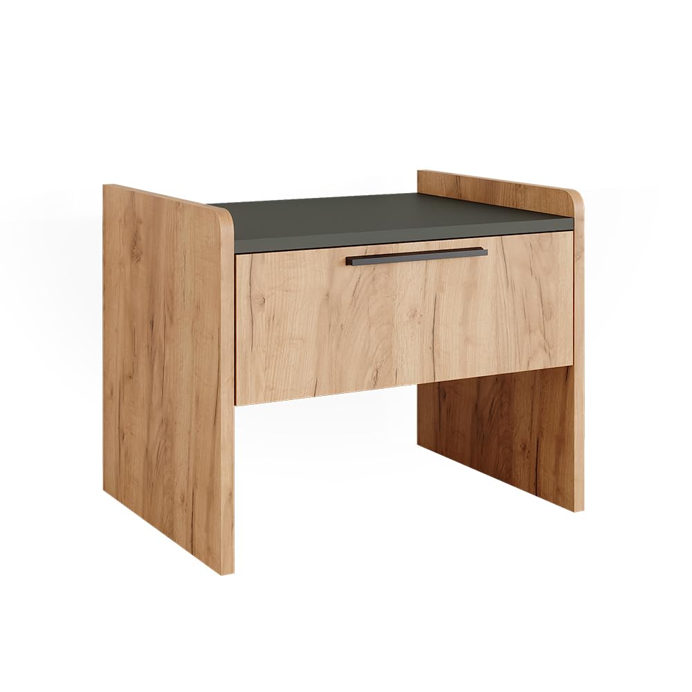 Vicco Banquette de Salle à Manger Roman, Sable Chêne, 53.5x41.1cm, 1 tiroir