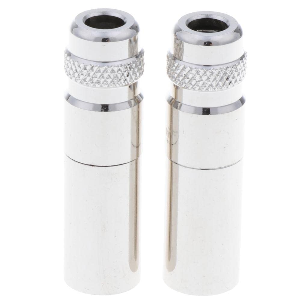 bnf® 2 pieces mini 4pin xlr male plug 5mm tail hole microphone cable connectors