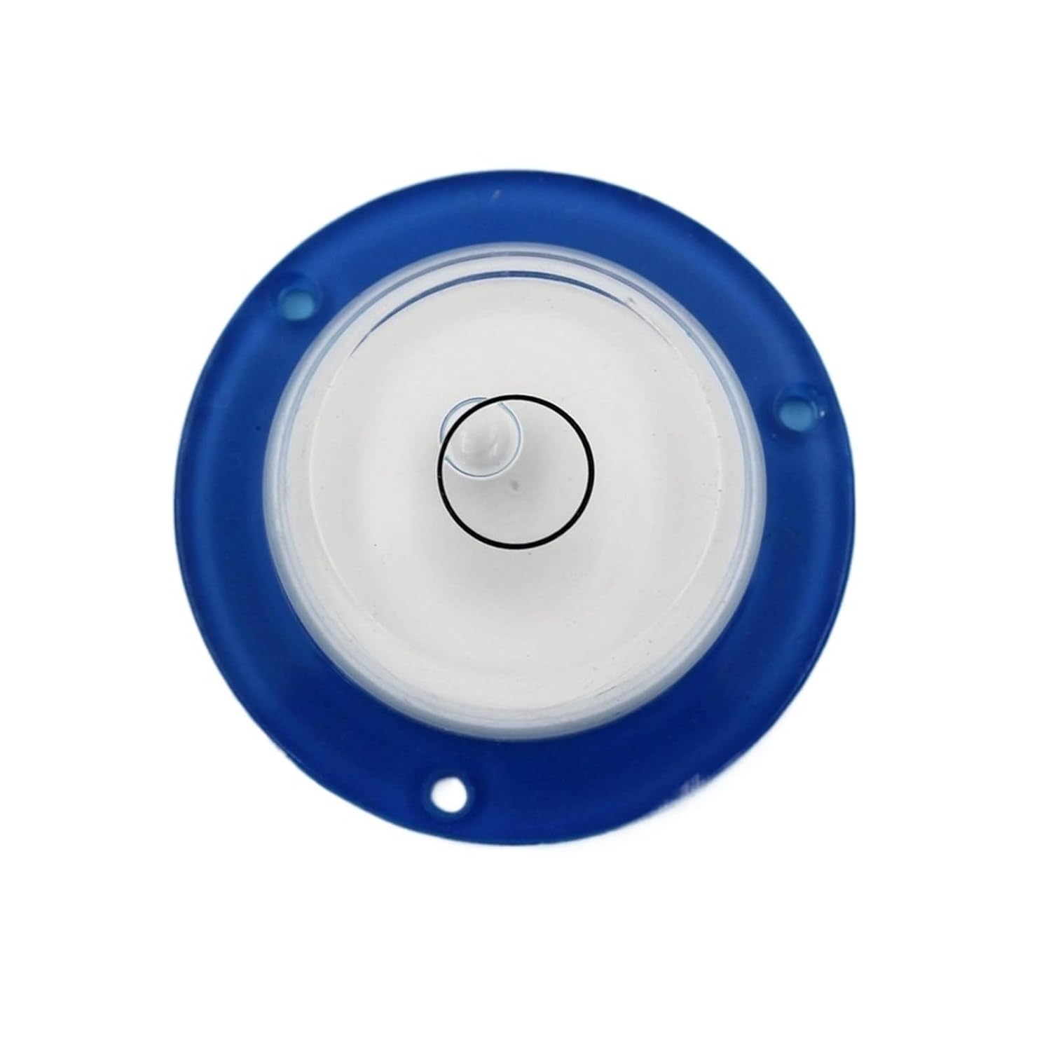 1 Level Bubble Round 43 * 11mm with Flange and mounting Holes(Blue)