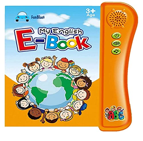 FunBlast Interactive Children Book -Musical English Educational Phonetic Learning Book for 3 + Year Kids, Boys, Toddlers