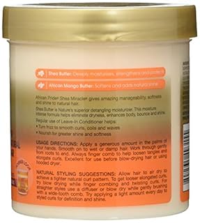 African Pride Shea Butter Miracle Leave-in Conditioner, 15 Ounce