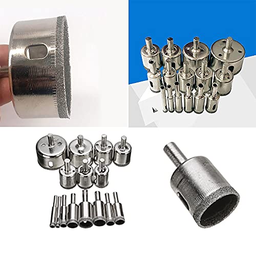 Set de 15 brocas diamantadas para azulejo y vidrio 6-50 mm miniatura 4