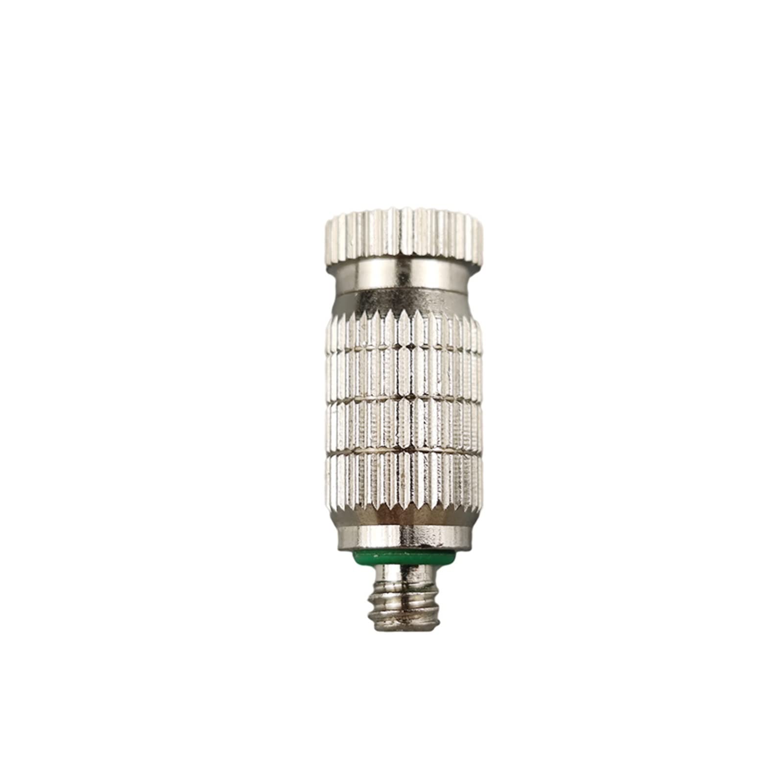 Bewässerungsdüsen, 50 Stück, 0,1–0,7 mm, Kühlung, Zerstäubersprüher, 3/16-Zoll-Ale-Gewinde, Düsen für Industriebefeuchter, Gartenbewässerungskühler-Anschluss (Farbe: 0,6 mm SS) (Farbe: 0,5 mm