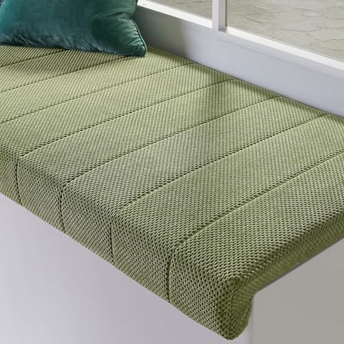 Custom Size Fireplace Baby Proof Proofing Corduroy Soft Hearth Cushion Pad Cover Edge Protector Bumper for Babies Chlid Customized Window Bench Seat Foam Cushion for Indoor Furniture Non Slip Bottom