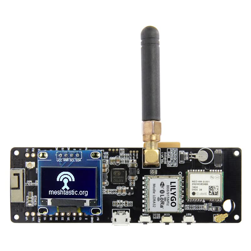 LILYGO T-Beam Meshtastic LORA32 433MHz ESP32 Utvecklingskort