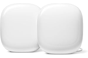 Nest Wifi Pro Two-Pack: Enhanced Home Network Coverage and Speed