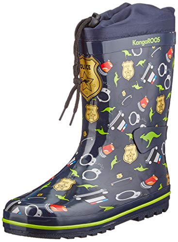 Preisvergleich Produktbild KangaROOS Unisex-Kinder K-Rain Regenschuh, Dk Navy / Police, 27 EU