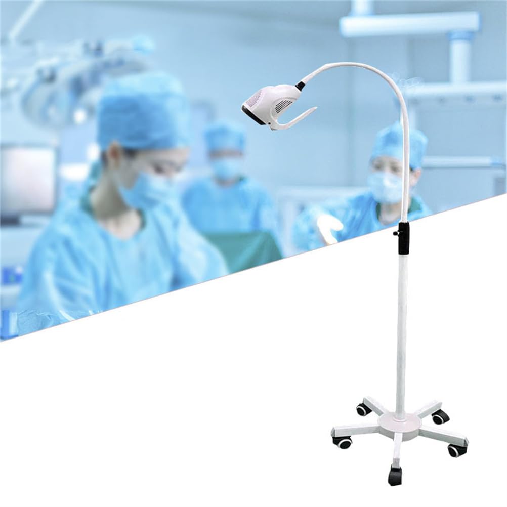 Lampada per Visita Medica a LED, Lampada per Visita chirurgica, Lampada di Illuminazione ausiliaria chirurgica a Luce Fredda, Lampada Mobile per Trattamento ospedaliero per Animali Domestici