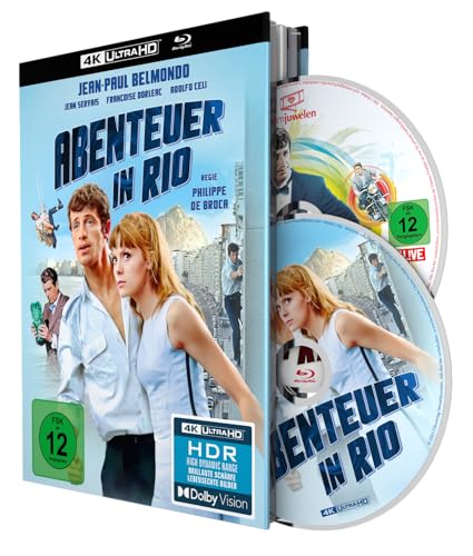 Abenteuer in Rio – 4K Mediabook (UHD + Blu-ray Disc)