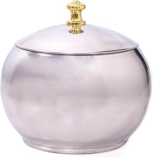 سكرية كورة سعة 300 جرام ستانلس ستيل H&k Art