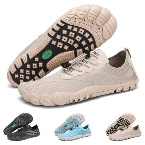 SAGUARO Water Shoes for Women - Barefoot Quick-Dry Aqua Sock, Lightweight, Breathable for Swimming, Beach and Outdoor Activities Size 5.5-10.5