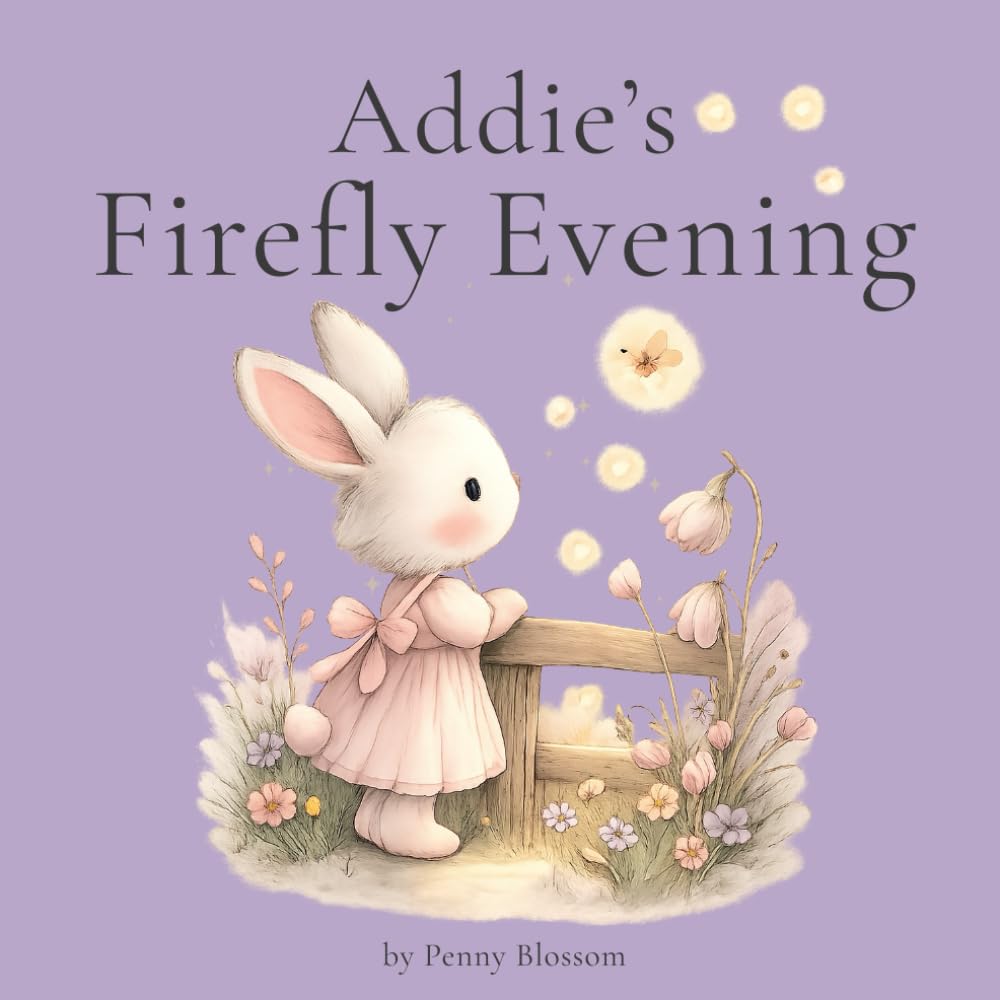 Addie's Firefly Evening: A Gentle Bedtime Story about Fireflies, Friendship, and the Magic of a Summer Night (The Addie Bunny Stories)