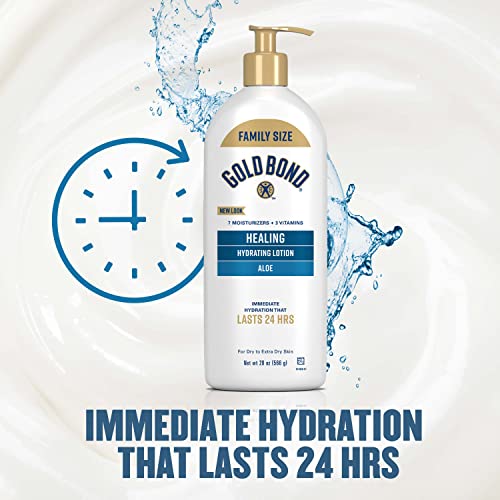 Gold-Bond-Healing-Hydrating-Lotion-20-oz-With-Aloe-Moisturizes-Immediate-24-Hour-Hydration Gold Bond Healing Hydrating Lotion, 20 oz., With Aloe, Moisturizes, Immediate 24-Hour Hydration - Image 6