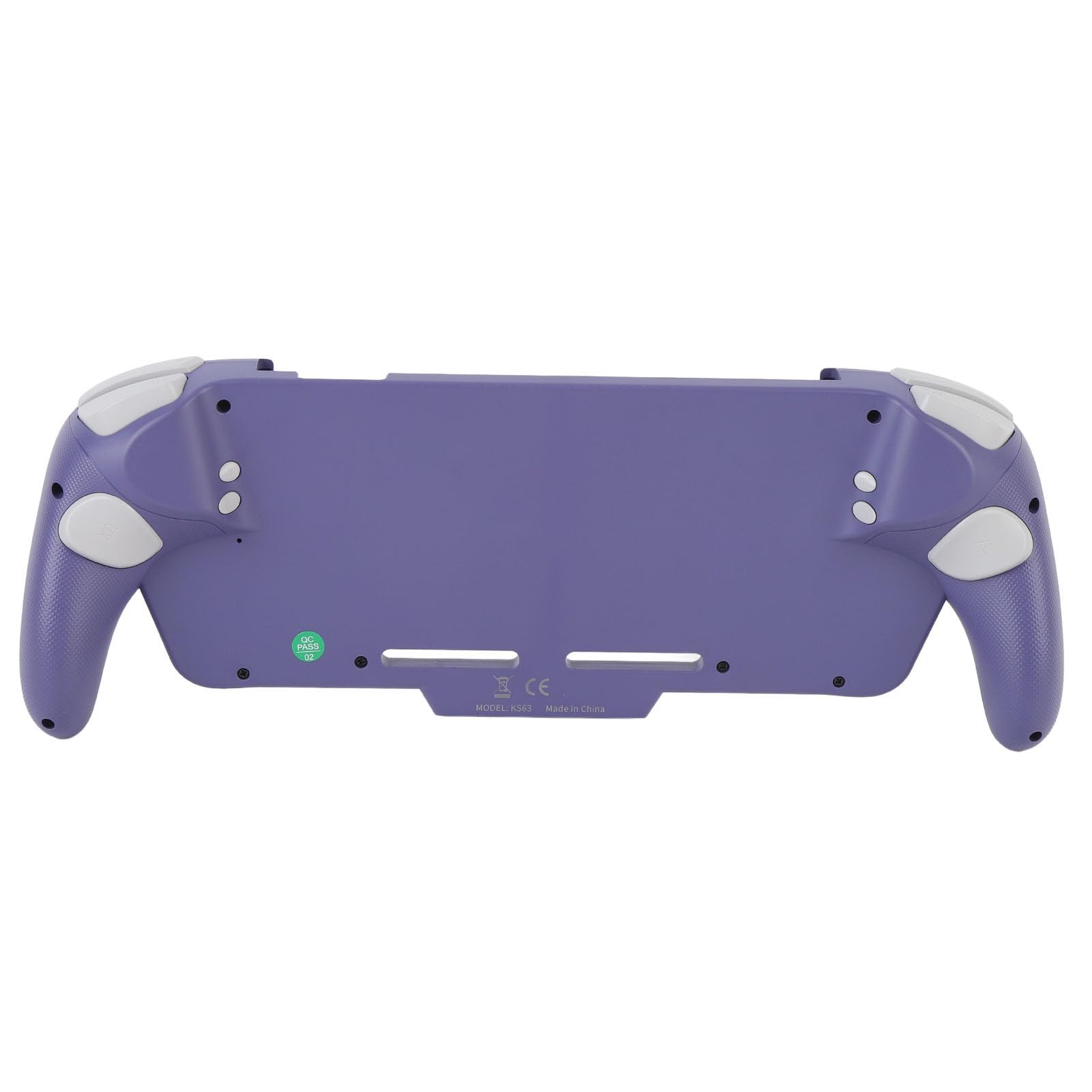 Controlador Joypad Inalámbrico con Teclas Mecánicas RGB con Ajustable para Interruptor y Interruptor OLED, Joypad Ligero de una Pieza para Jugadores (PURPLE)