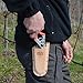 Felco Leather Holster (F 910+) - Tool Pouch W/Extra Slot for Pruning Shears Or Construction/Utility Tools