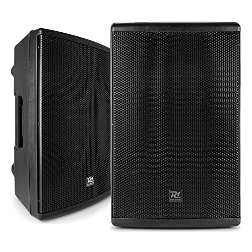 Power Dynamics PD415P Passive DJ Speakers Pair - 15-Inch 1400W Unpowered PA Speaker System with NL2 Cables for DJs, Live Bands, Clubs and Stage Monitoring