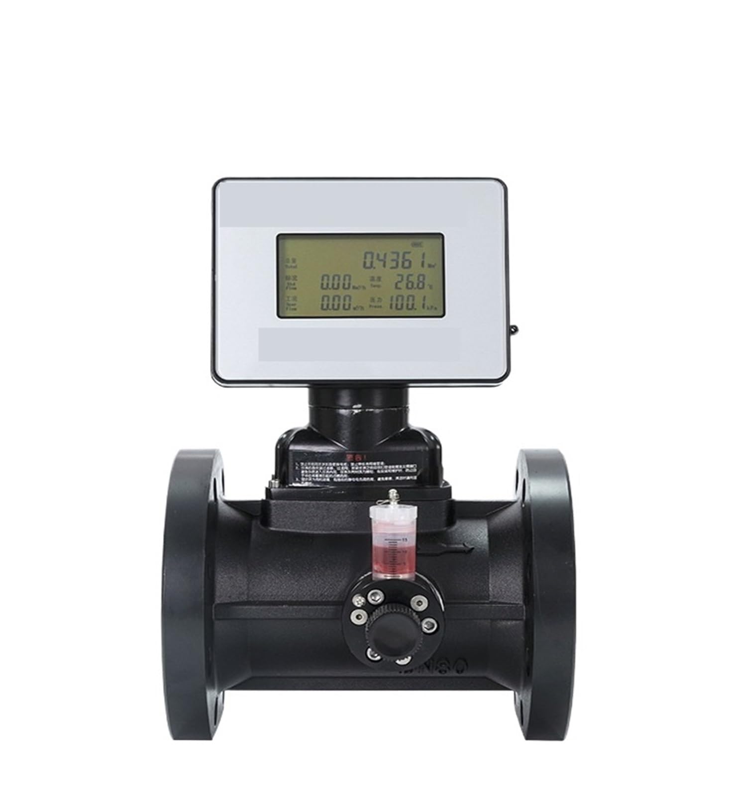 Qlnzagvfrde Nero Water Flow Meter, Gas Flow Meter, High Precision Industrial Flow Instrument For Natural Gas Methane Coal Gas(100)