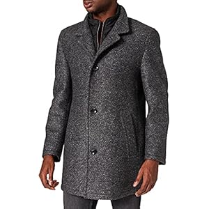 bugatti Abrigo de Lana para Hombre